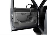  Inside of driver's side open door, window open photo